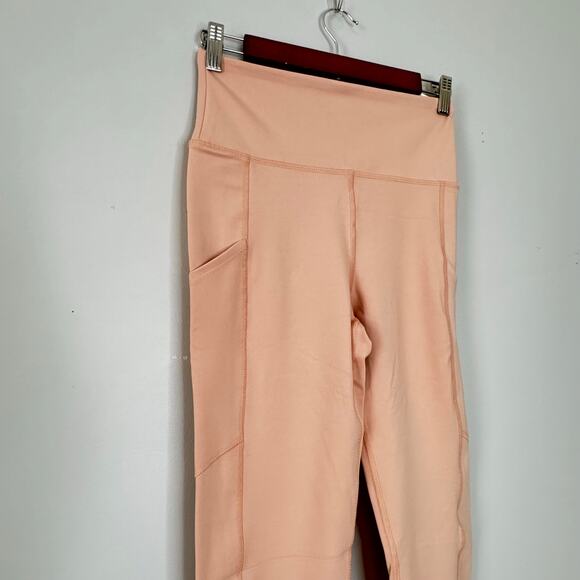 American Eagle Highest Waist Legging Pink Blush 4-Way Stretch Pocket NWT Medium - Picture 3 of 9